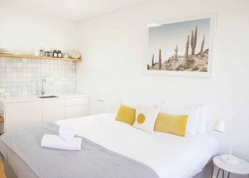 Mattress in a bedroom