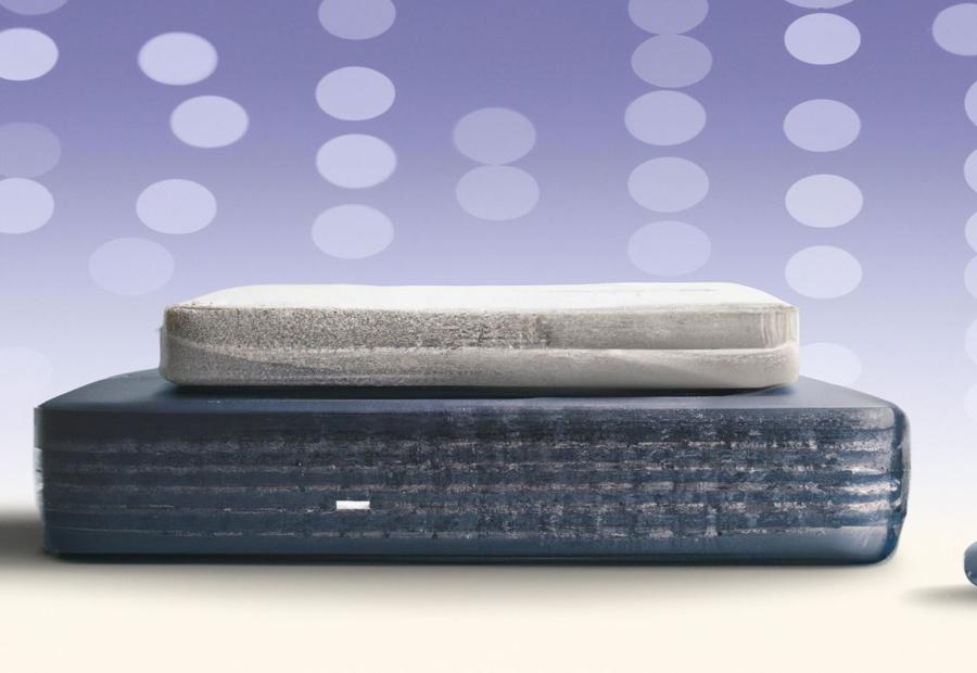 Comparison of weights between different types of mattresses 