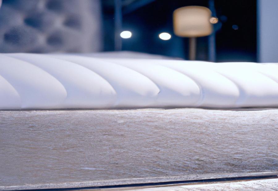 Exploring the thickness of a king-sized mattress 
