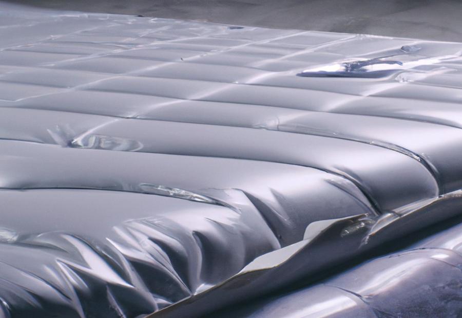 Necessary materials for patching an air mattress 