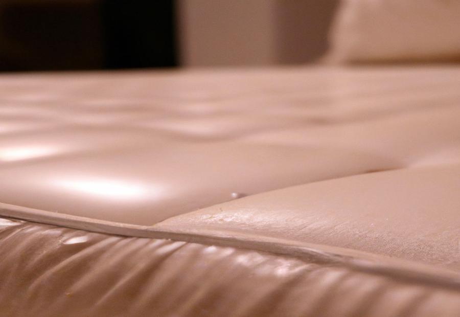 Treating blood stains on mattresses 