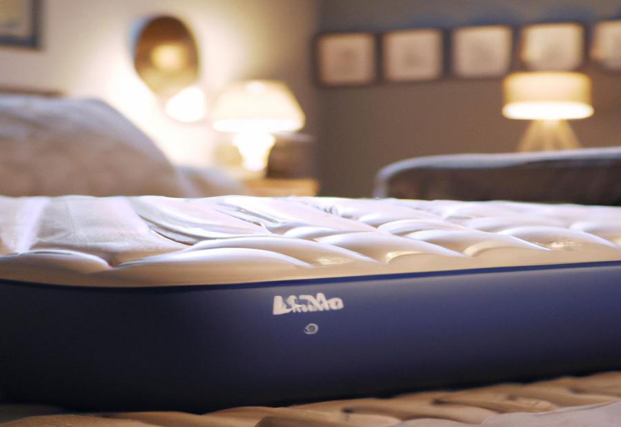 Inflating the Intex Air Mattress with Built-In Pump 