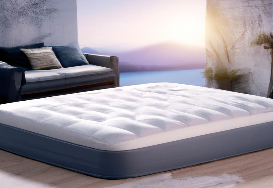 Insulate the mattress for temperature regulation 