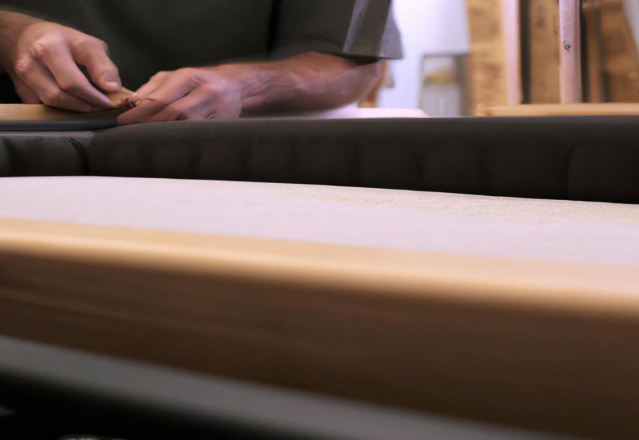 Cutting down a queen size platform bed frame to fit a full size mattress 