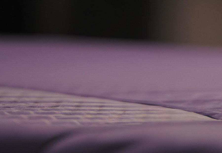 Signs that your Purple mattress needs to be made firmer 