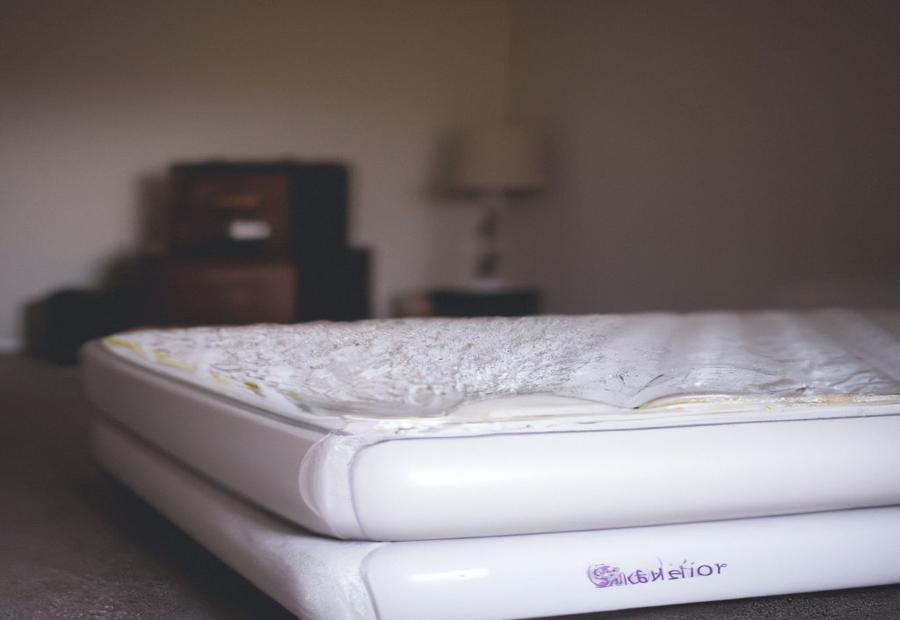 Unpacking and setting up the mattress after the move 