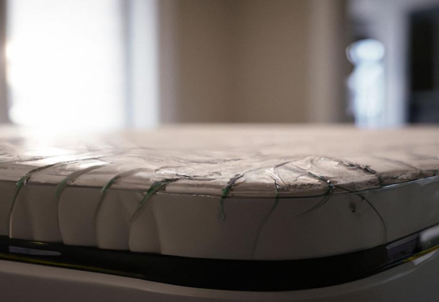 Preparing the mattress for the move 