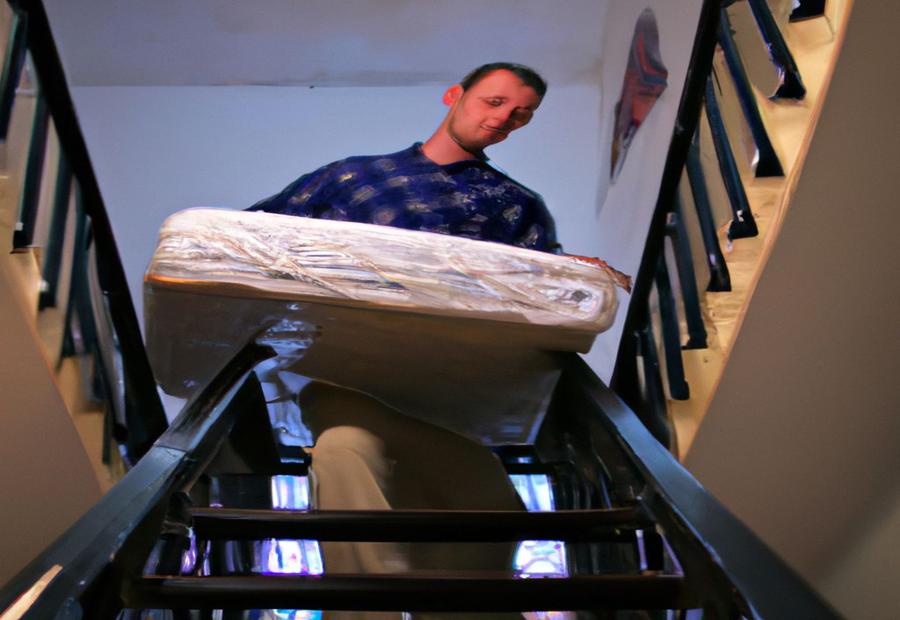 Moving a Mattress Upstairs by Yourself 