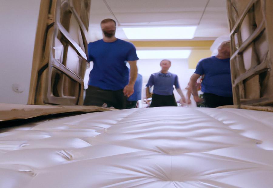 Challenges of moving a king-size mattress 