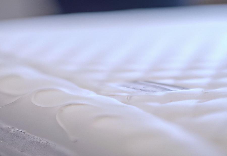Treating Stains on the Mattress Cover 