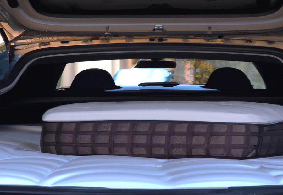 Factors to consider when choosing a car for transporting a queen mattress 