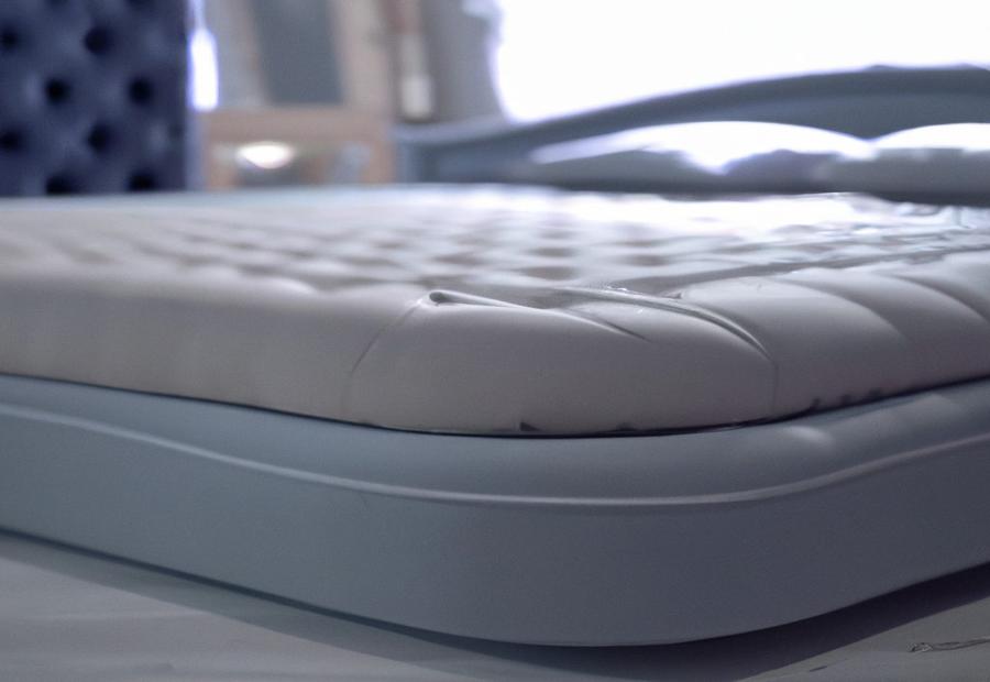 The Ivation EZ-Bed Air Mattress with Frame & Rolling Case - the best option with a frame 