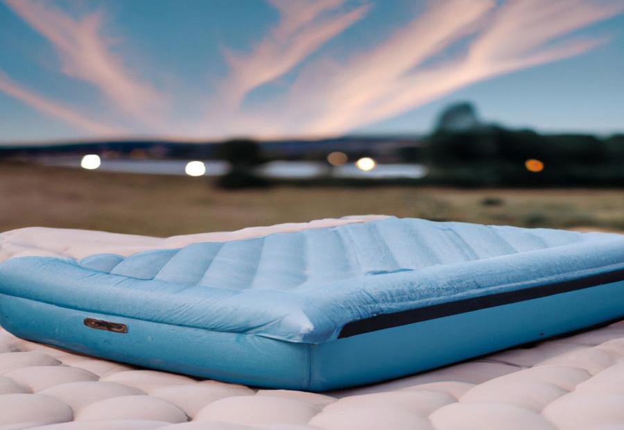 The SereneLife Air Mattress with Frame & Rolling Case - the best splurge option 