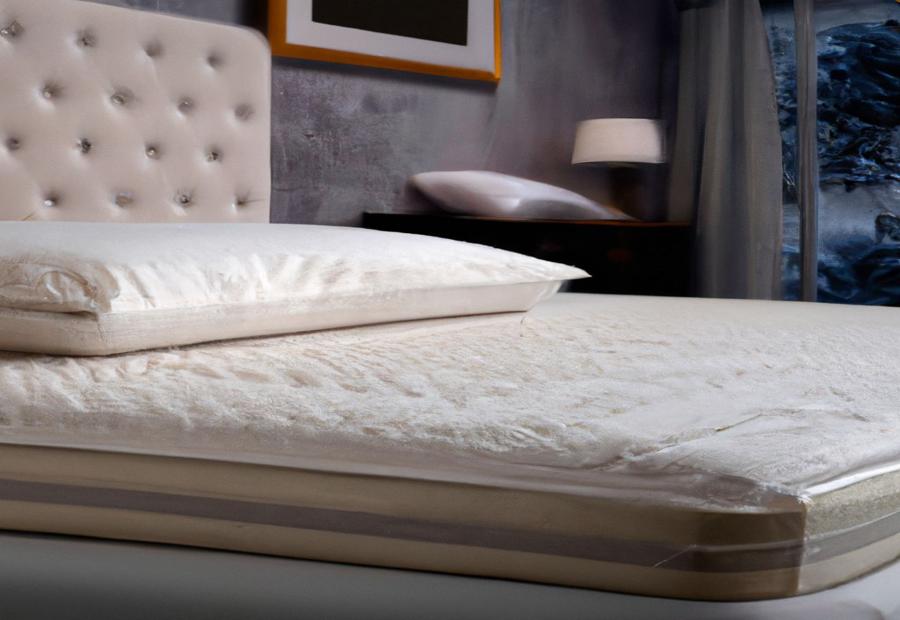 Using a mattress topper with a pillow top mattress 