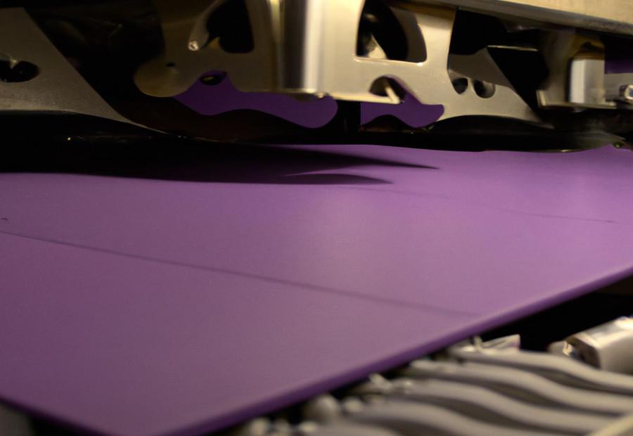 Manufacturing Process of Purple Mattresses 